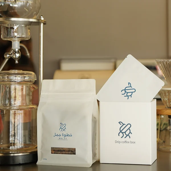 Sachet d’emballage recyclable pour café