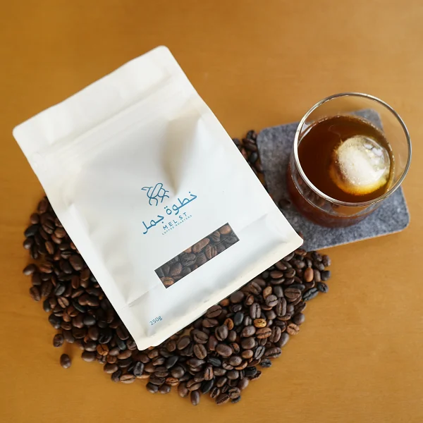Kit de sachets d’emballage pour café à fond plat