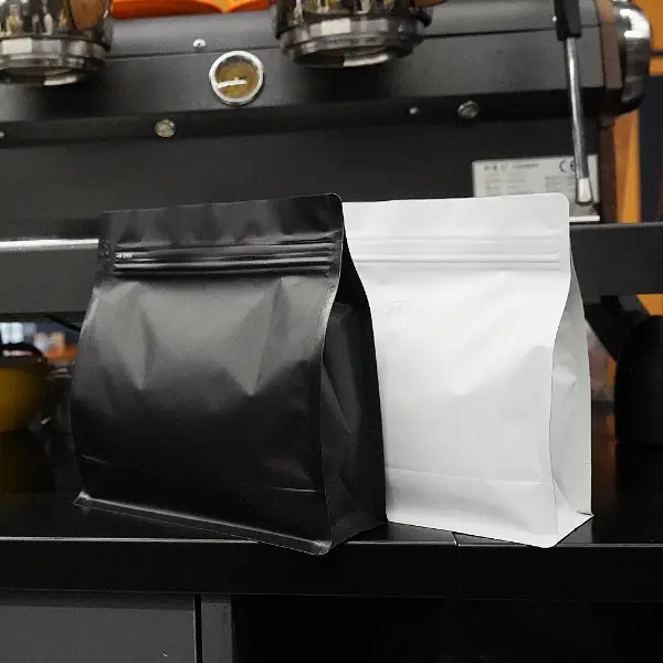 500G Sacs horizontaux en plastique de qualité alimentaire et en papier kraft