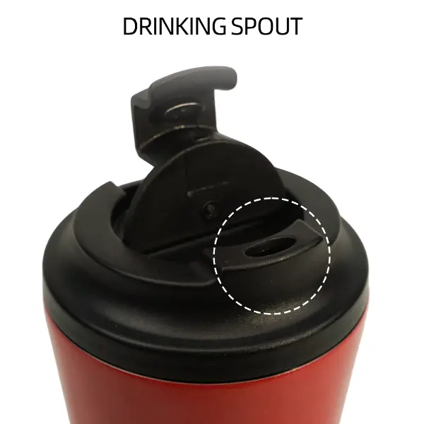 Structure de couvercle résistante aux fuites d’une tasse sous vide personnalisée pour le café à emporter