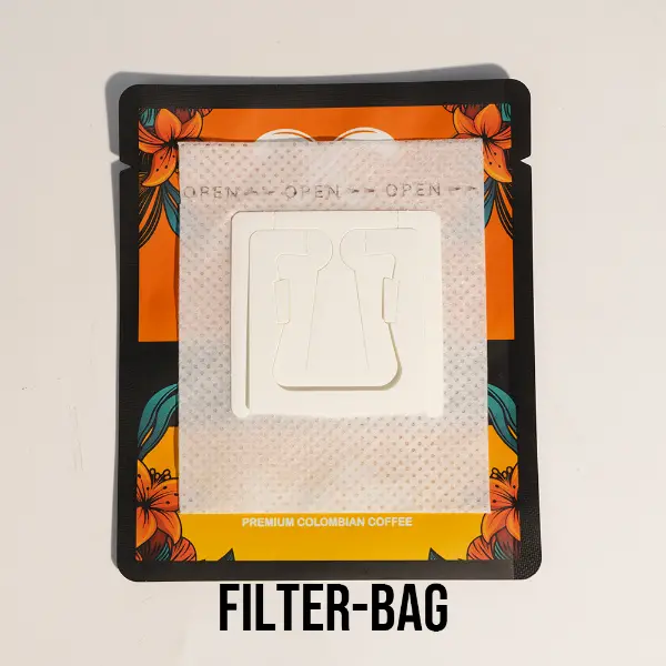 Sachet filtre filtre filtre filtre avec design d’oreille suspendue