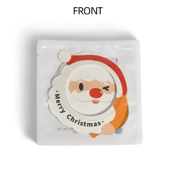 Sachets de café goutte d’ovni sur la table de Noël sur la table de Noël