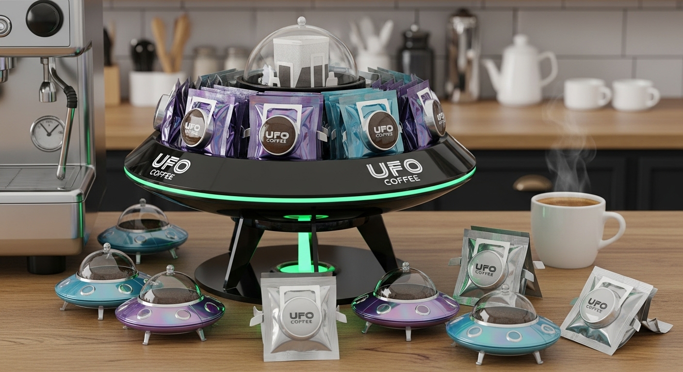 Filtres à sachet de café OVNI pour cafés