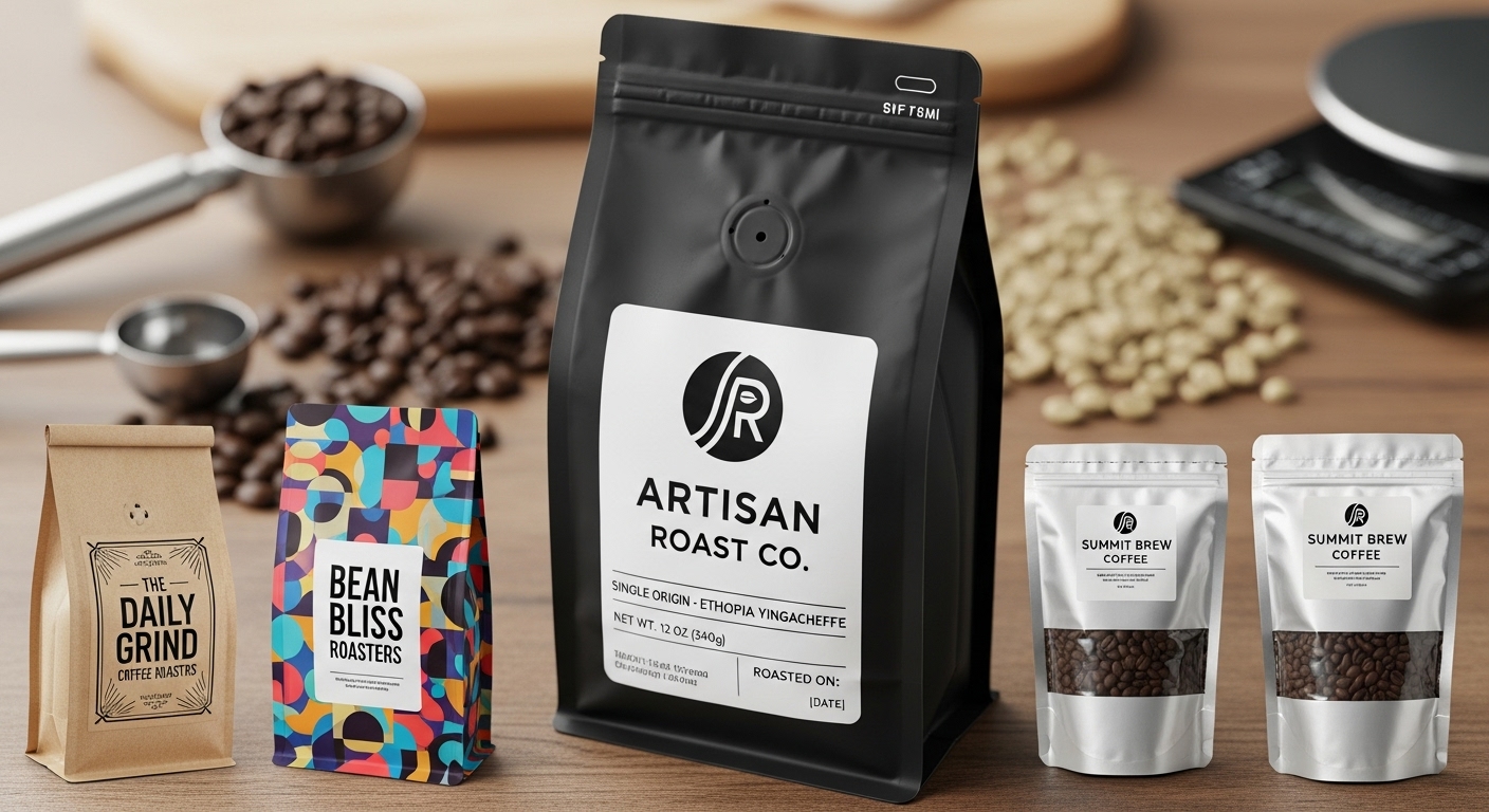 Meilleurs sacs de café personnalisés pour torréfacteurs