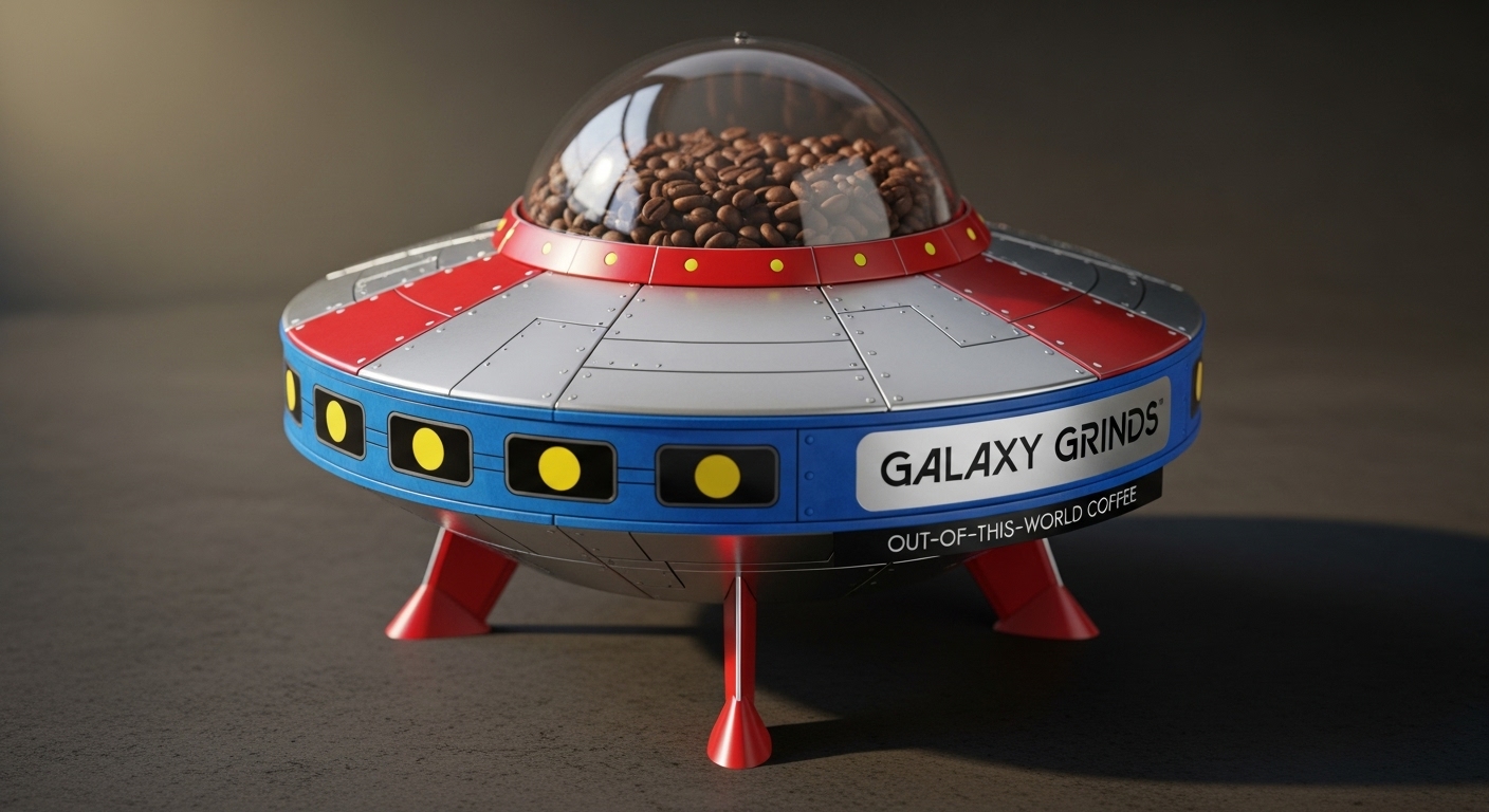 emballage personnalisé de boîtes de café UFO