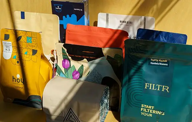 Sacs d’emballage pour café haut de gamme