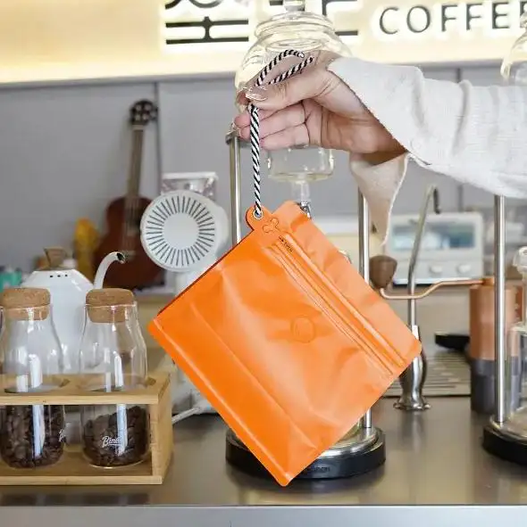 Sacs d’emballage réutilisables pour café