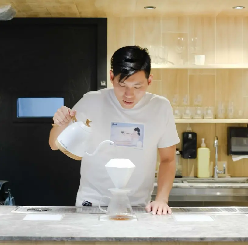 Gary Au barista hongkongais