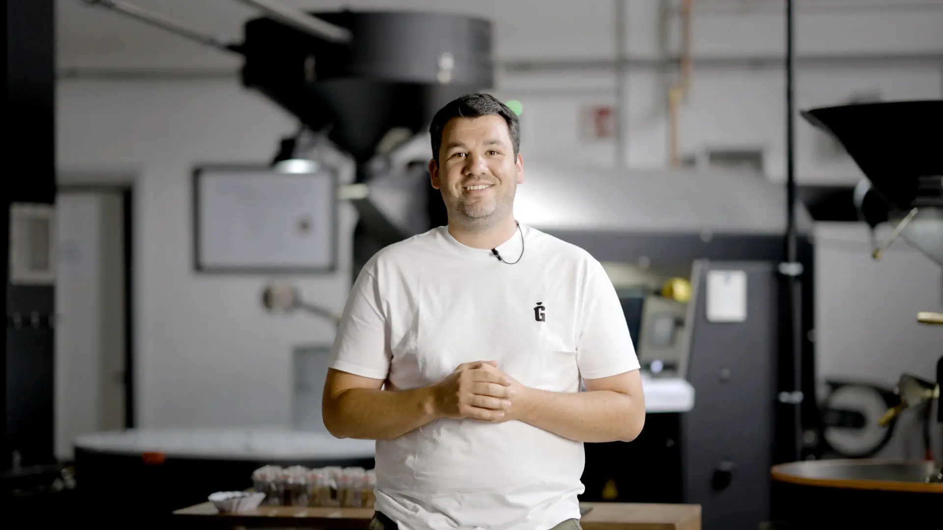 Champion de la torréfaction du café