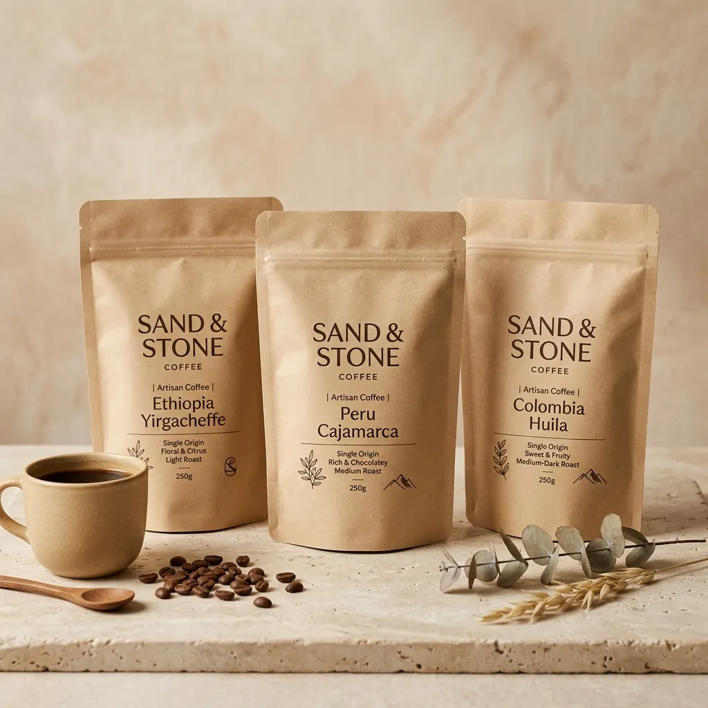 Sachets de café