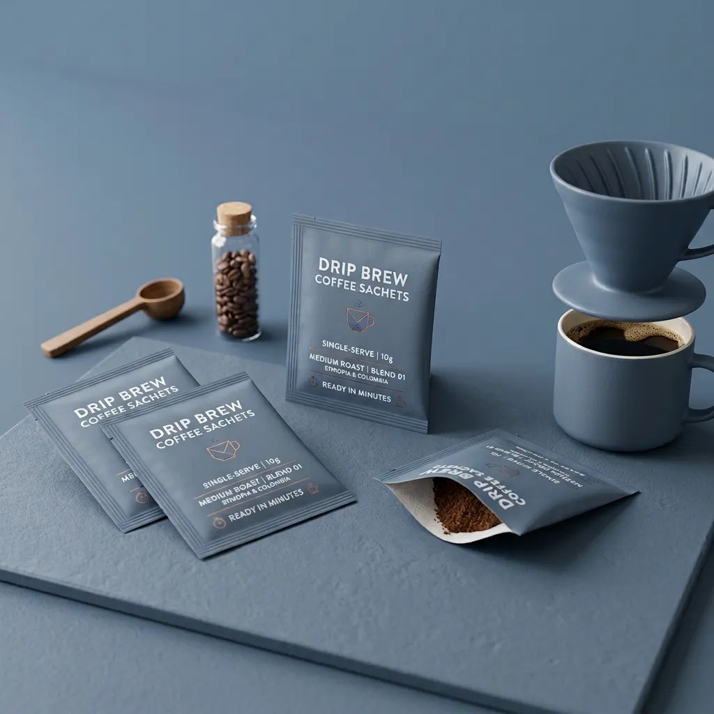 papier-goutte-sachets de bière
