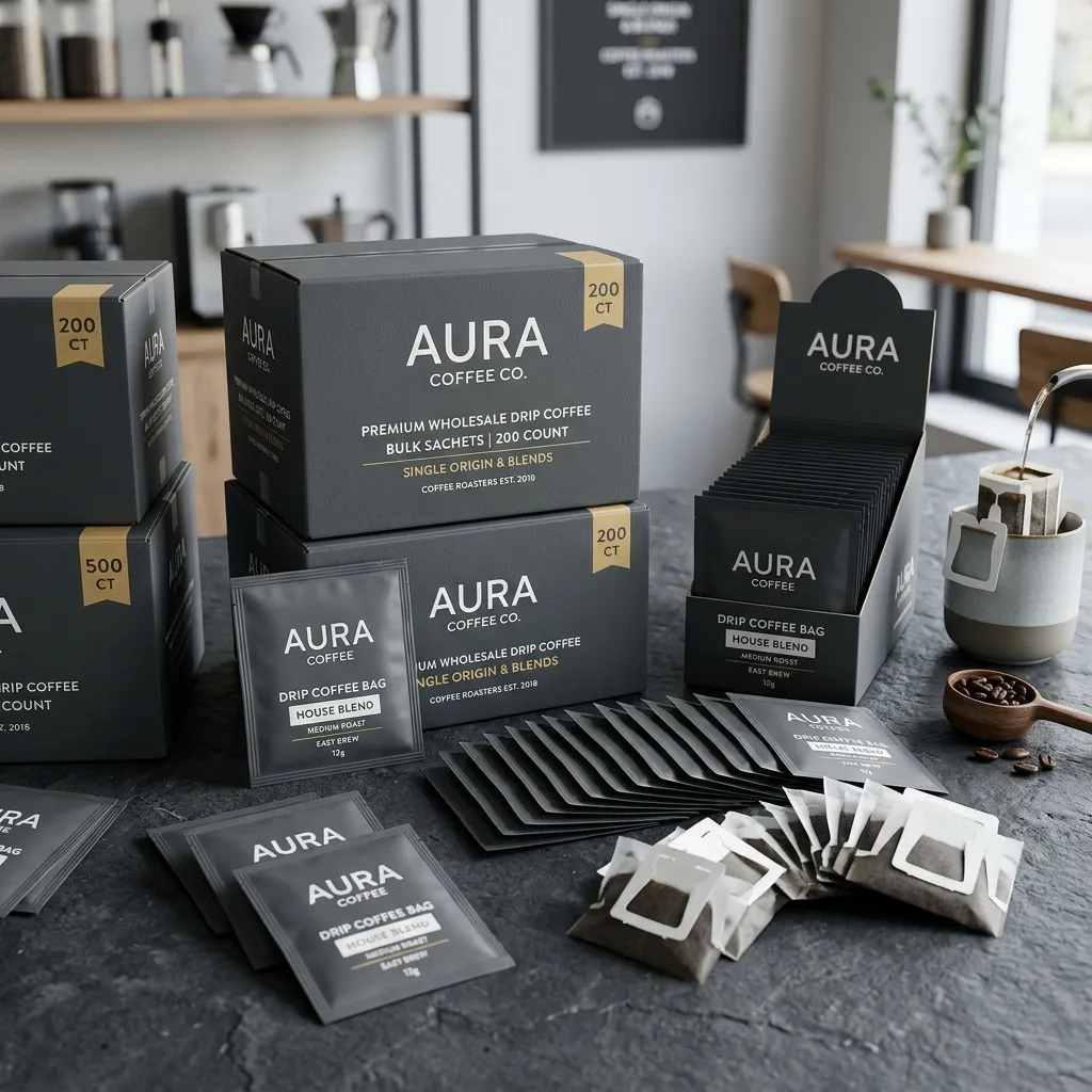 Sachets de café individuels en gros