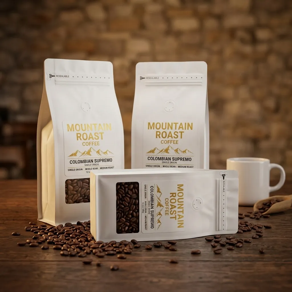 Base plate-horizontale-sacs de café