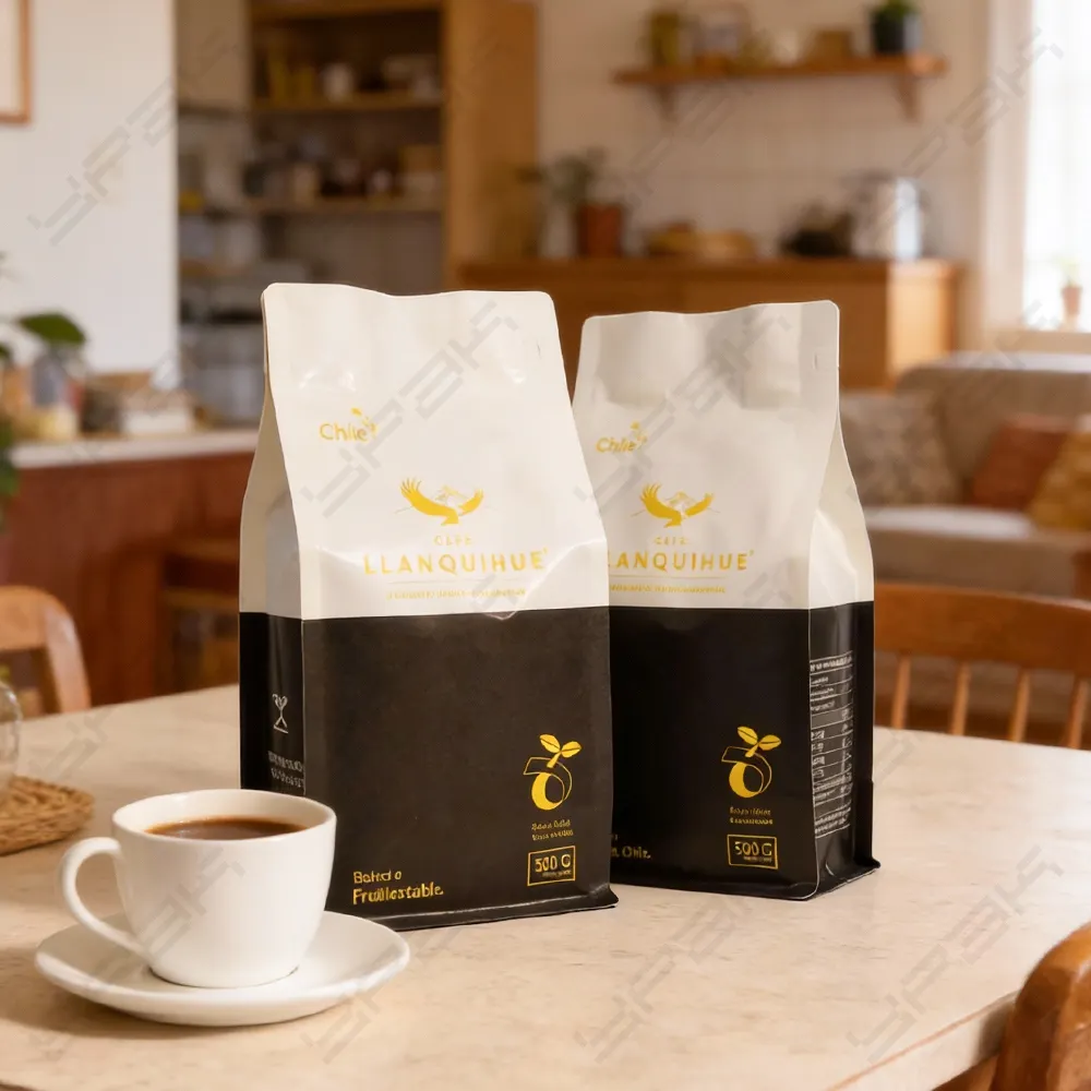 Sacs de café compostables sur mesure