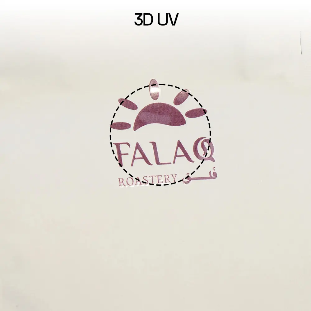 Sachets de café plats personnalisés de 250g