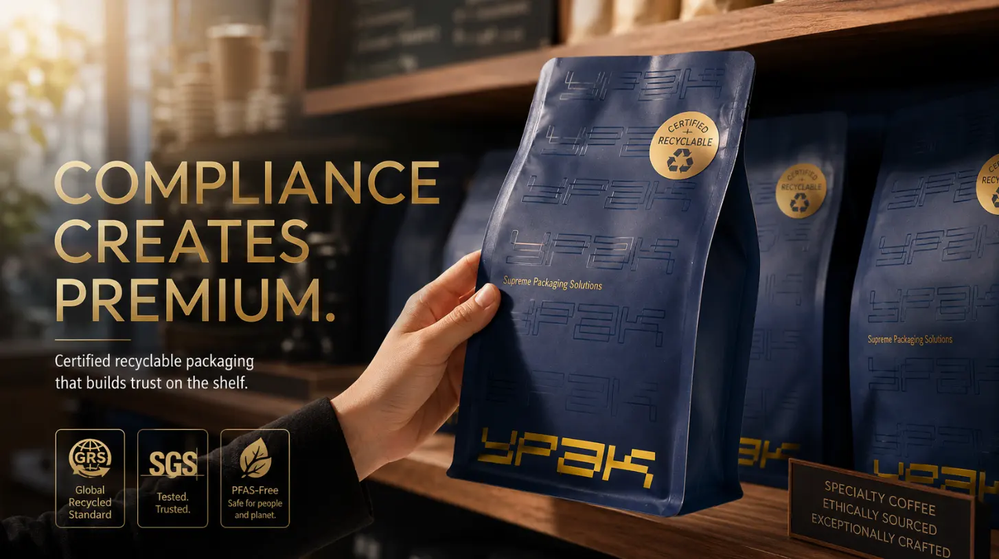 Sachets de café conformes à la PPWR