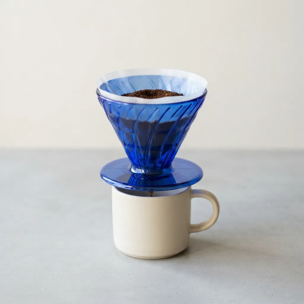 Cobalt_blue_coffee_filter_cup