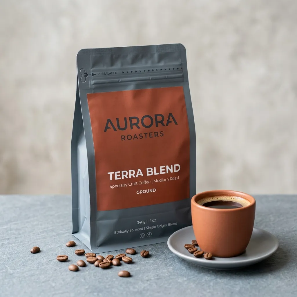 Sachets d’emballage de boissons à café