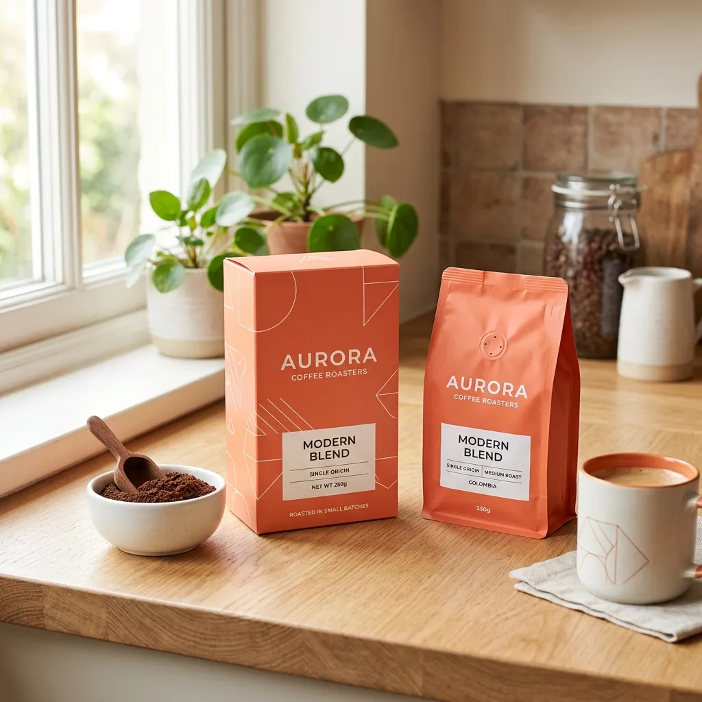 coffrets d’emballage personnalisés pour café