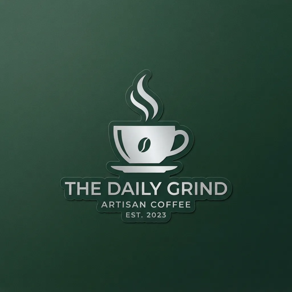 autocollants de marque de café