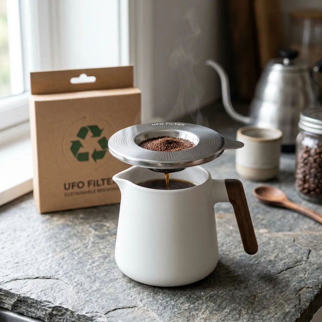 filtre à café OVNI recyclable