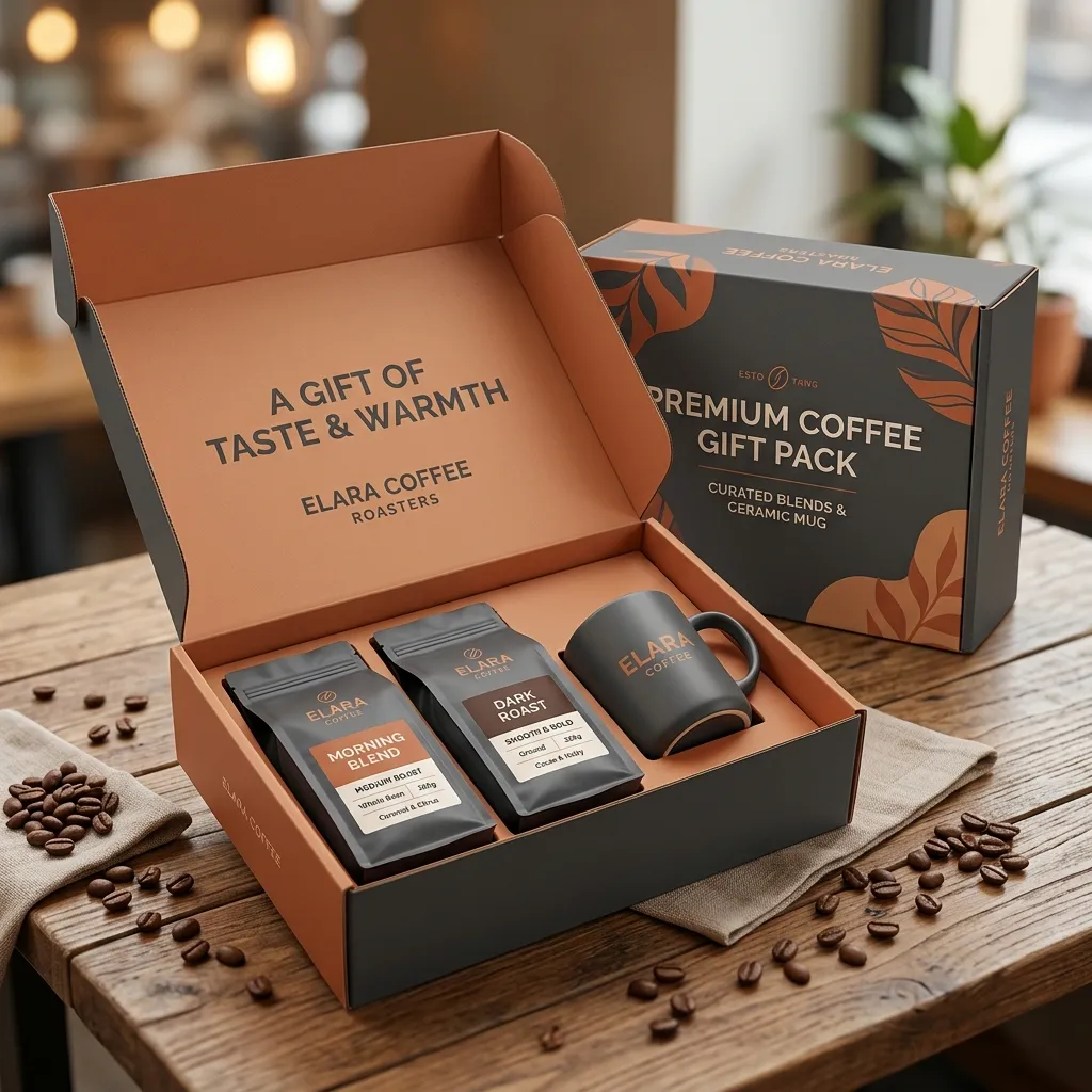 Boîte cadeau-café