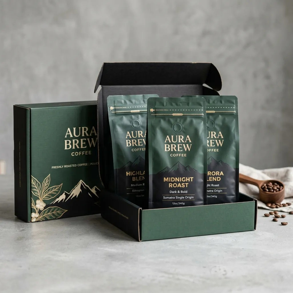 Emballage de Coffee-Mailler-Pouch-Packaging