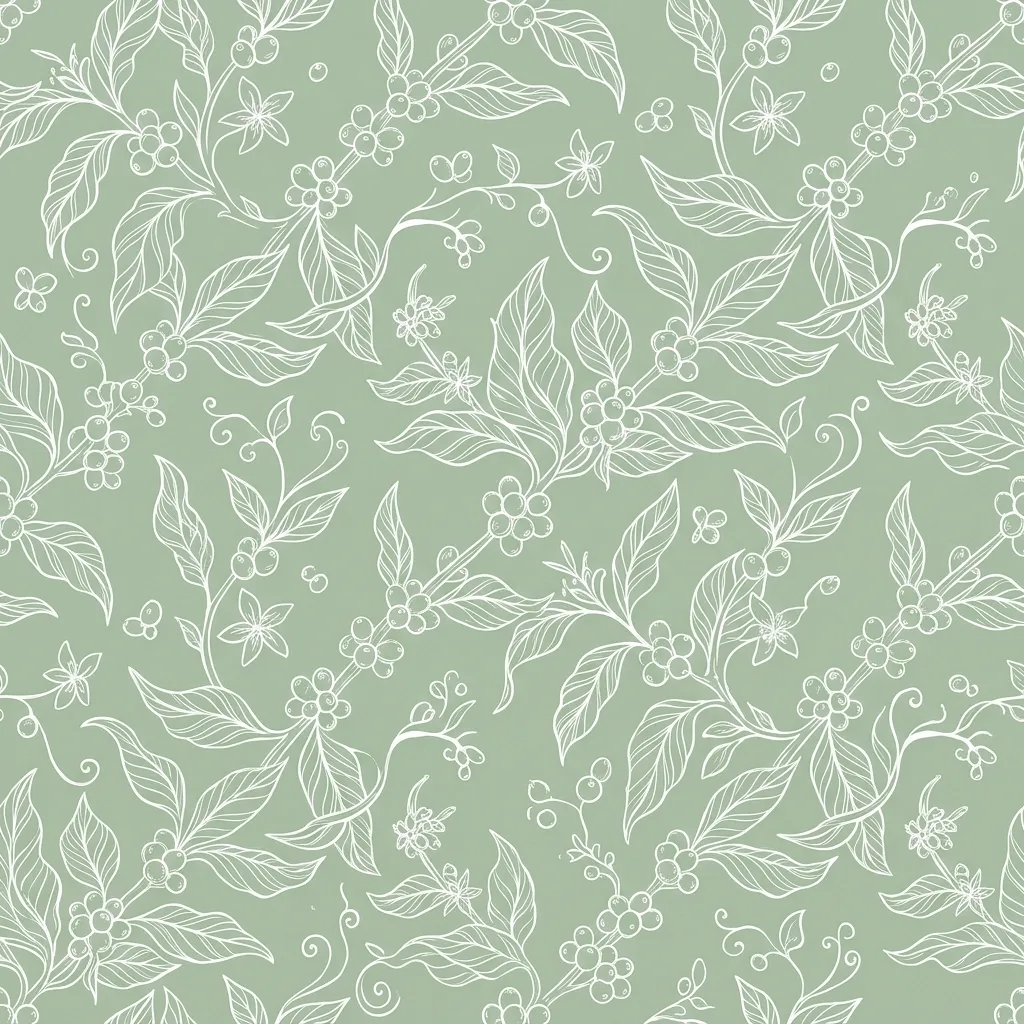 Coffee_plant_wrapping_paper_design