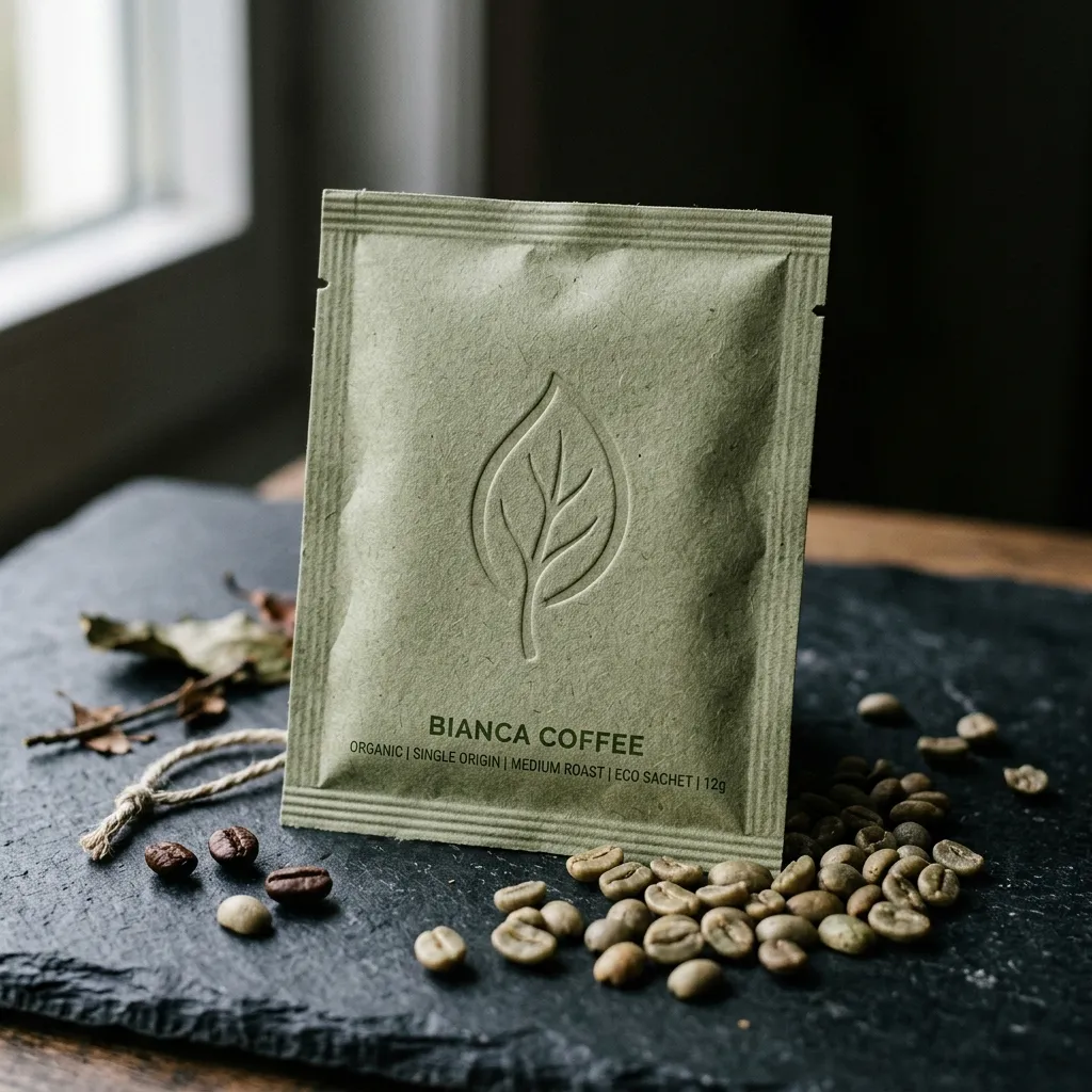 Sachets de café biodégradables