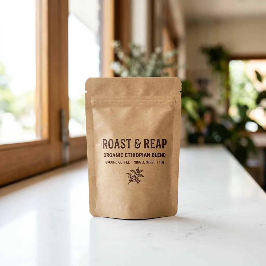 un Coffee_sachet_on_white_countertop