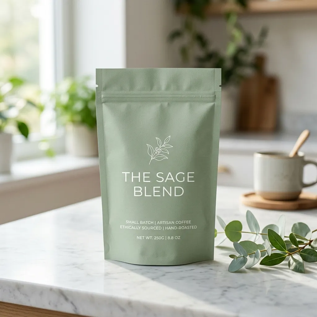 Kraft-sachet-café-sacs en papier-papier