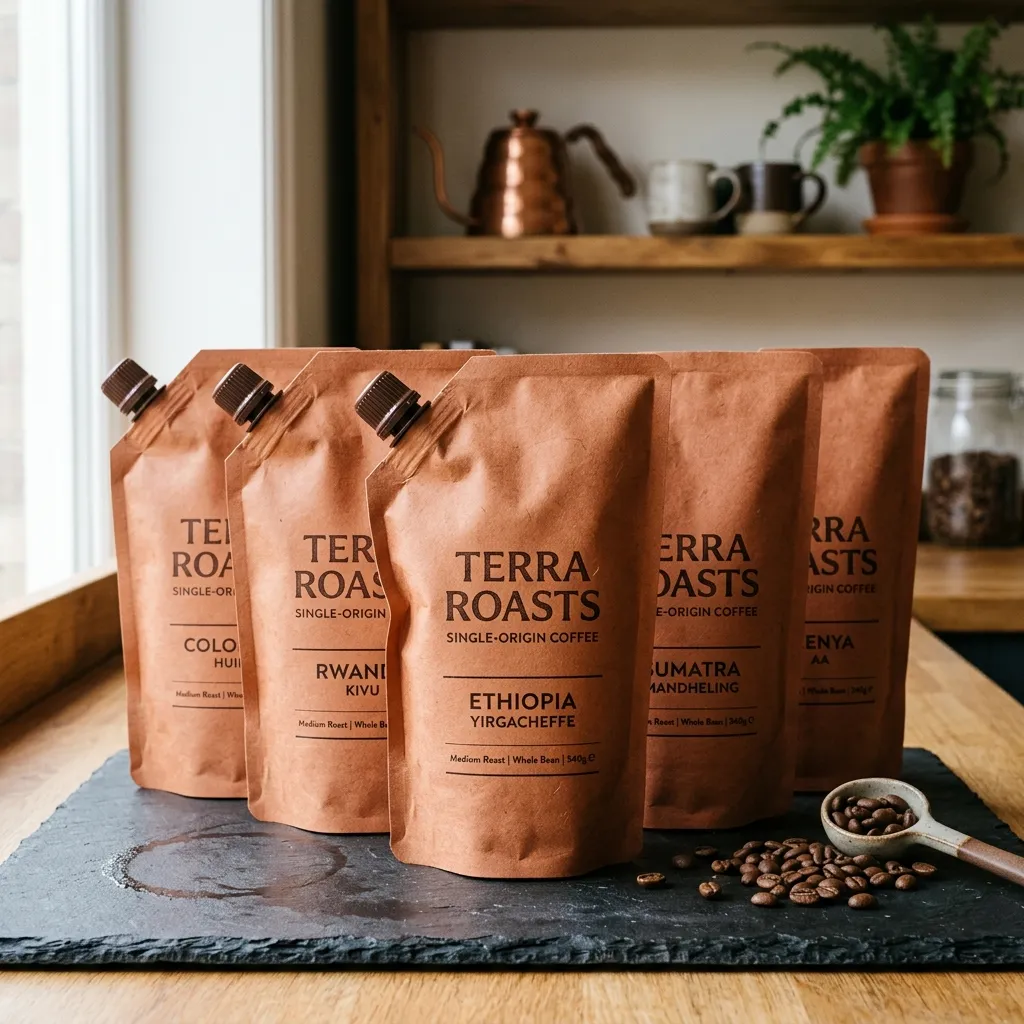 emballage bec à café - sachet