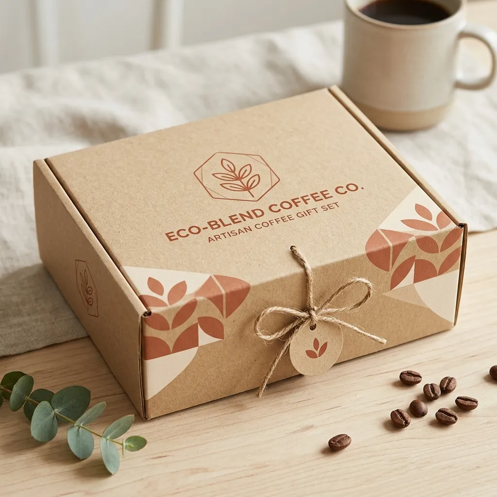 boîtes-cadeaux-cadeaux à café écologiques
