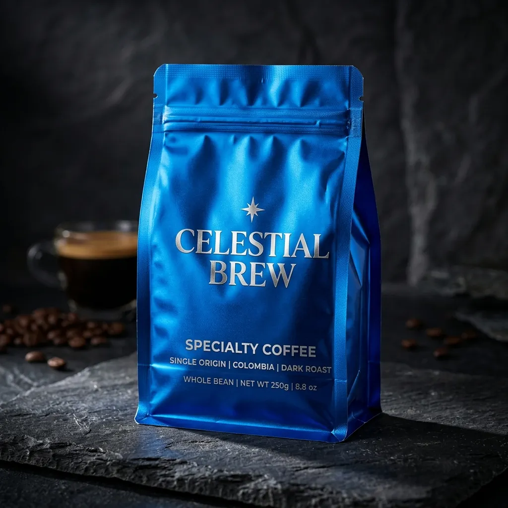 Sachets de sachets à café en aluminium