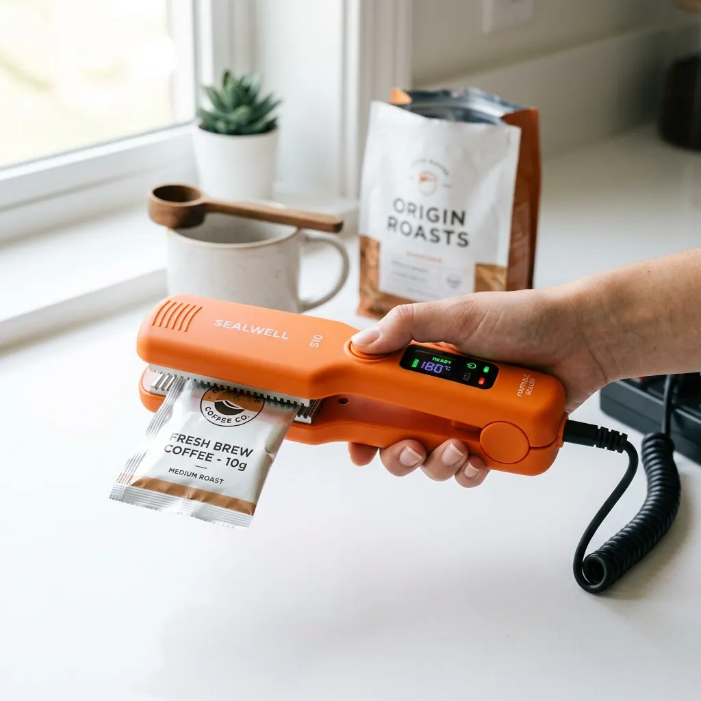 Electric_coffee_sachet_sealing_machine