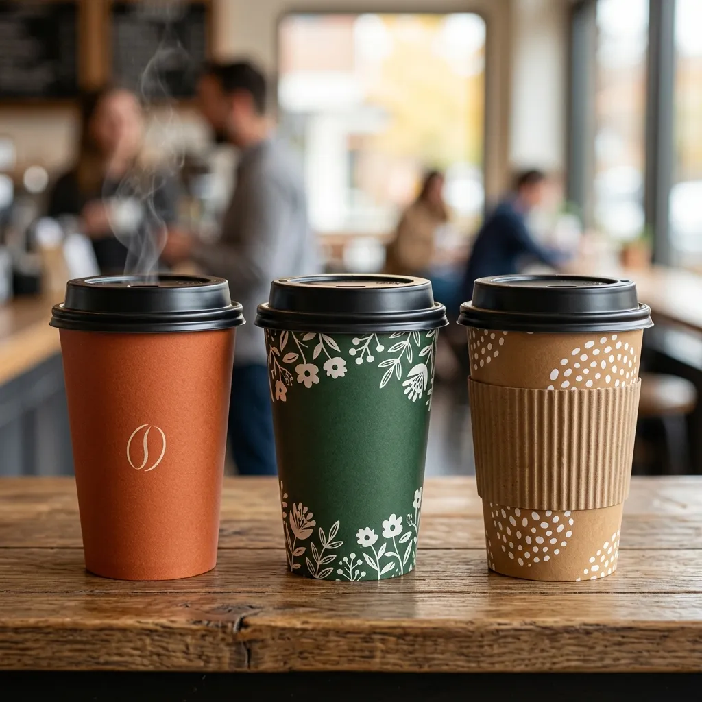 Tasses-boissons-chaudes en papier