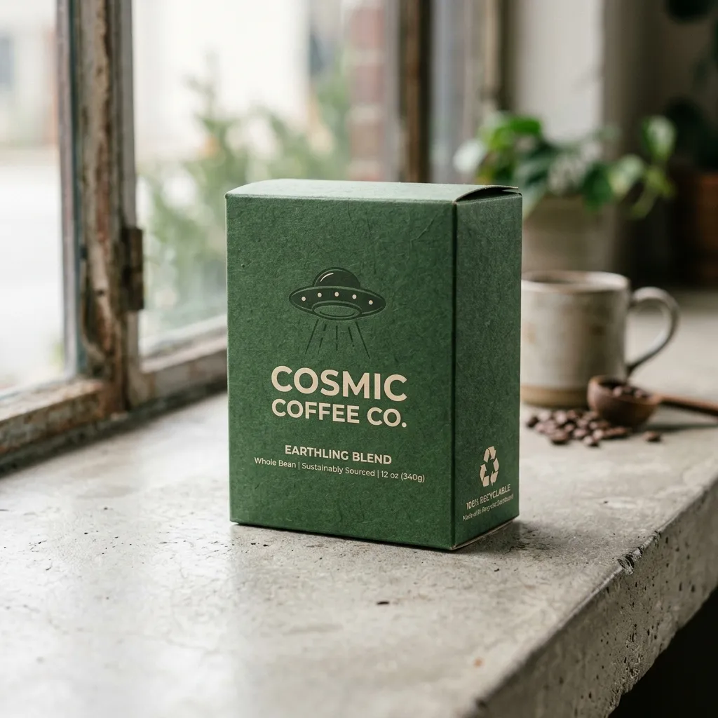 Green_UFO-themed_coffee_box_