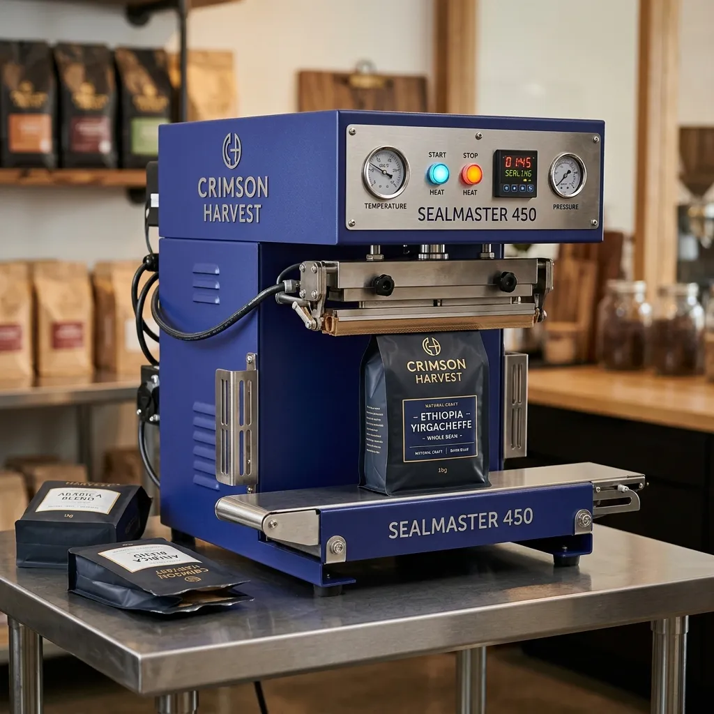 Machines à thermosceller des sacs à café