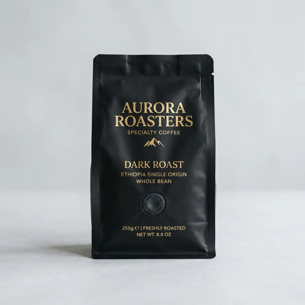 Sachets de café avec valve