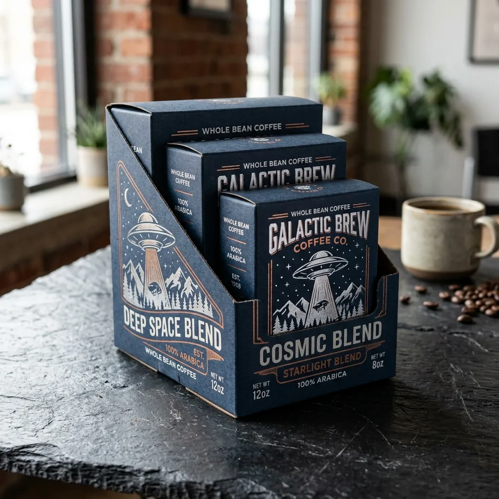 Packs-de-boîtes-de café empilables OVNI