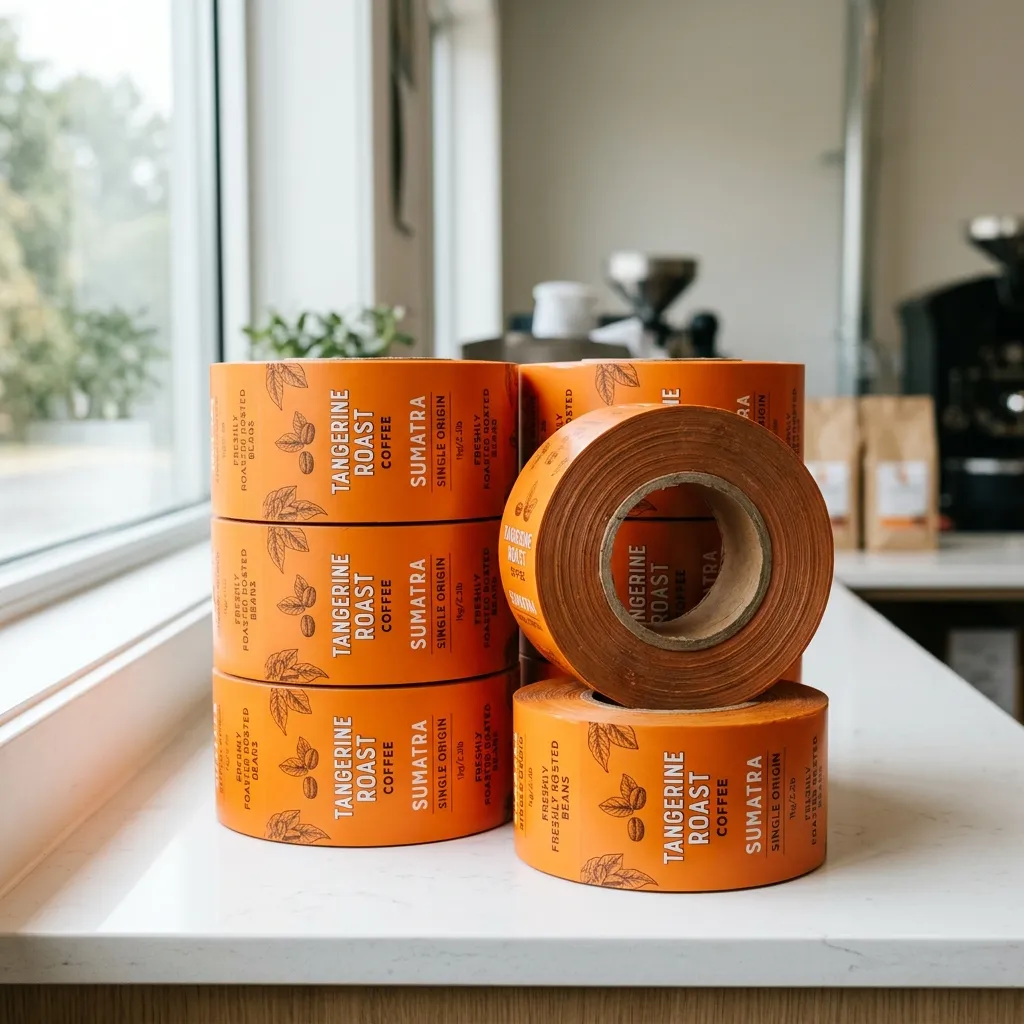 Orange_packaging_film_rolls_stacked