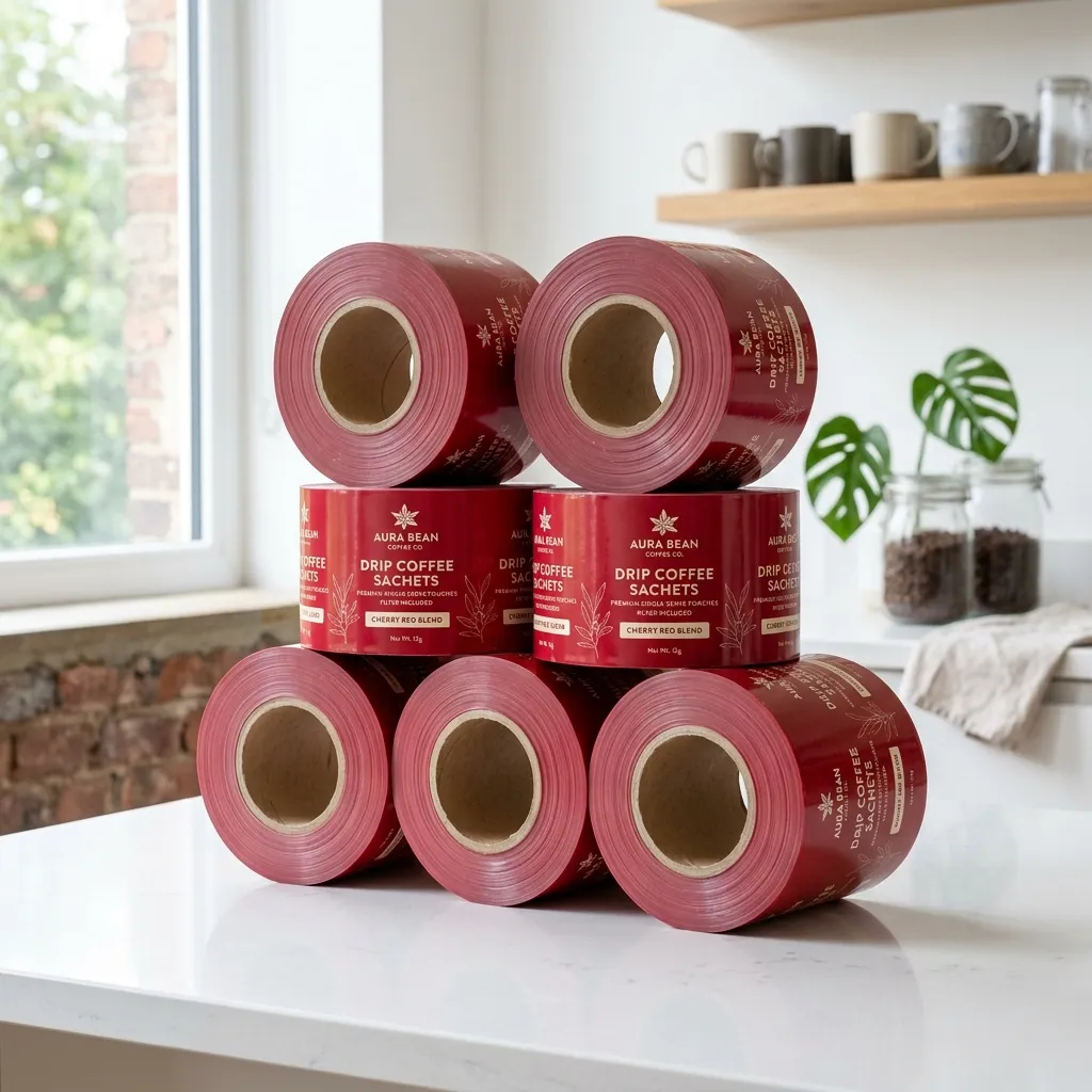 Rouleau de film goutte-papier-sachets