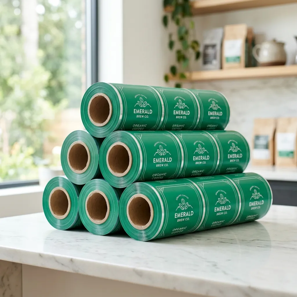 Stacked_green_packaging_film_rolls