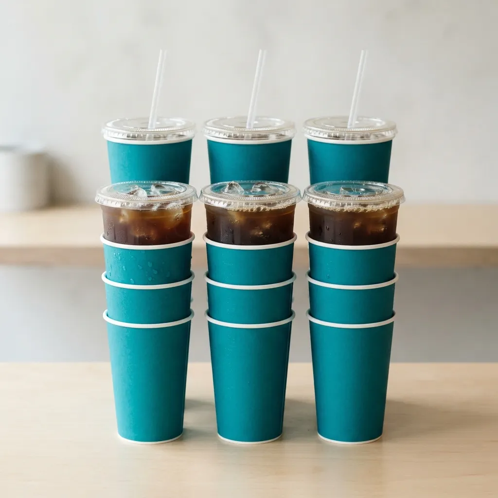 Teal_paper_iced_coffee_cups_