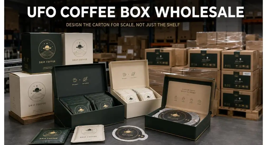 Wholesale de boîtes à café OVNI