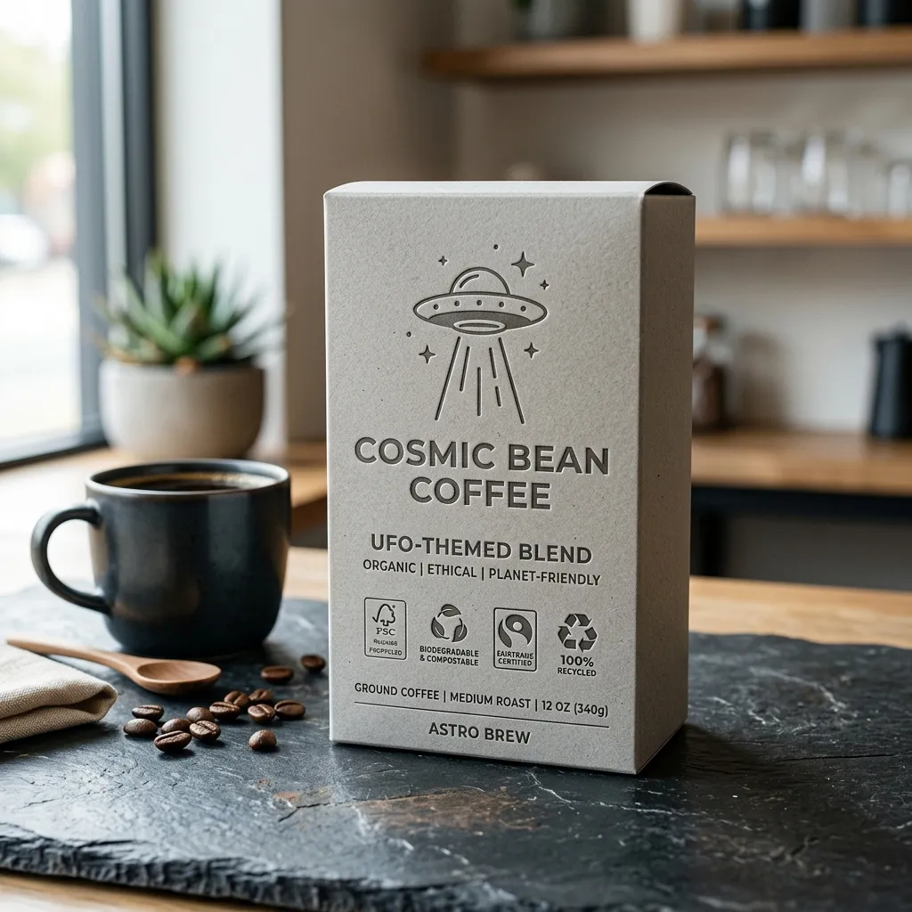 Emballage durable du café OVNI