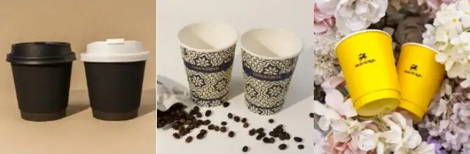 Gobelets en papier à café écologiques