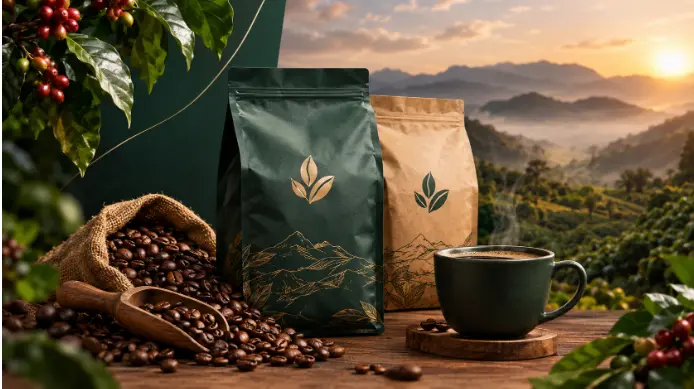 Sacs de café personnalisés