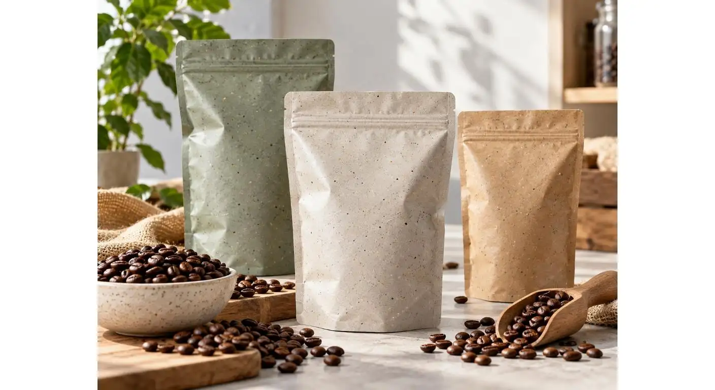 Emballage des grains de café PCR