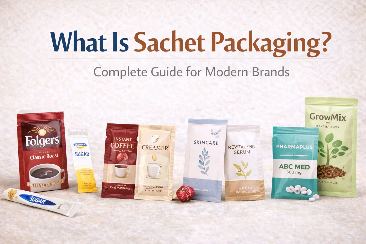 Qu’est-ce que l’emballage pour sachets: Guide complet des marques modernes